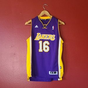 Lakers Adidas Jersey #16